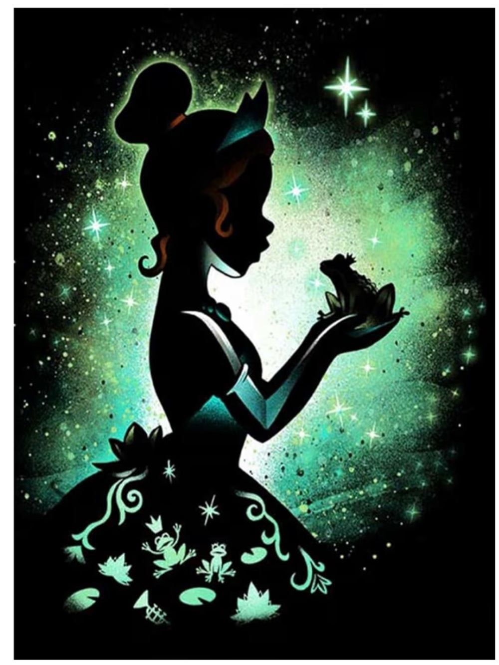 Princess Tiana Disney Diamond painting kit